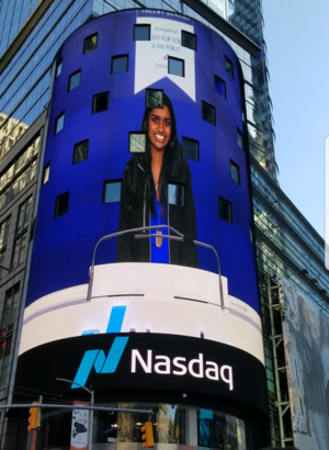 Rang NASDAQ Closing Bell